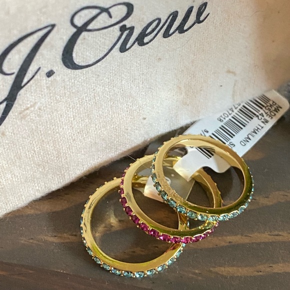 JCrew Stackable Rings - Picture 2 of 2